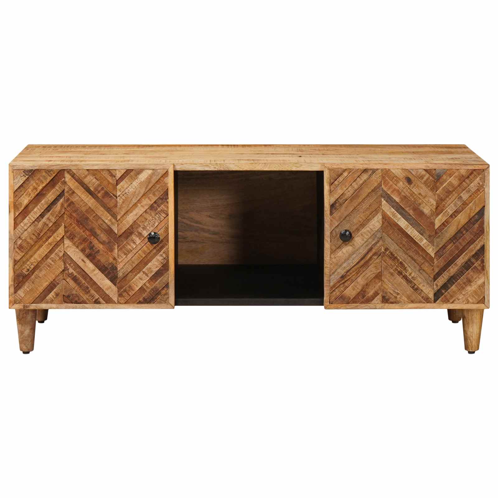 Mesa de Café Marrón 100 x 54 x 40 cm Madera de mango maciza