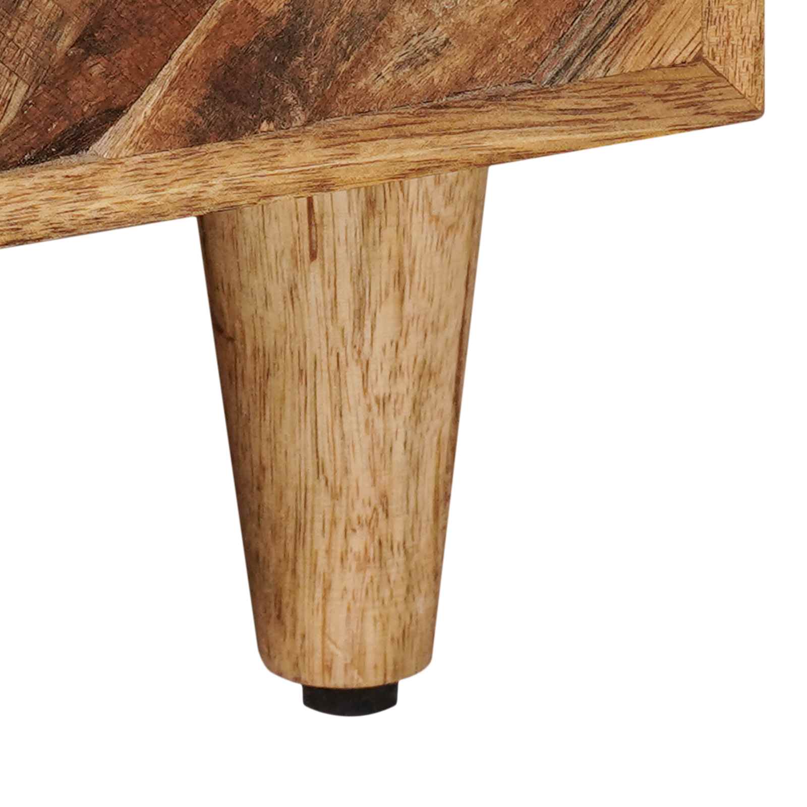 Mesa de Café Marrón 80 x 54 x 40 cm Madera de mango maciza