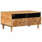 Mesa de Centro Castanha 80 x 54 x 40 cm Madeira de mangueira maciça
