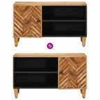 Armarios de Almacenamiento con puerta Marrón 80 x 31,5 x 46 cm