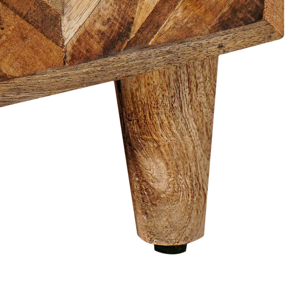 Mueble de lavabo Marrón 62 x 33 x 58 cm Madera de mango maciza