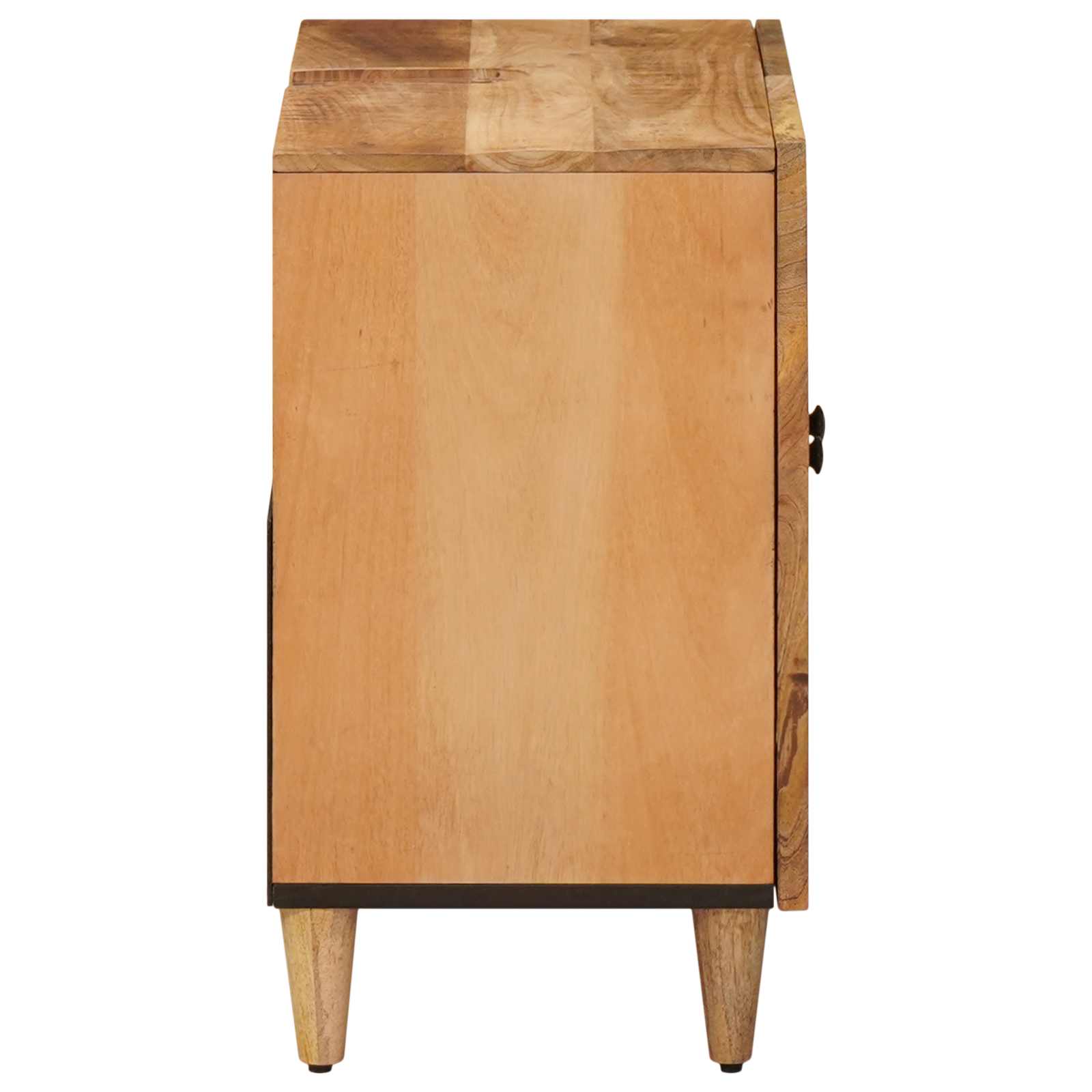 Mueble de lavabo Marrón 62 x 33 x 58 cm Madera de mango maciza