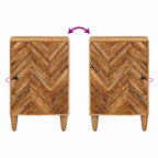 Mueble de Cuarto de Baño con puerta Marrón 38 x 33,5 x 58 cm