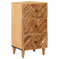 Brown Storage Cabinets with Drawer 40 x 33.5 x 75 cm