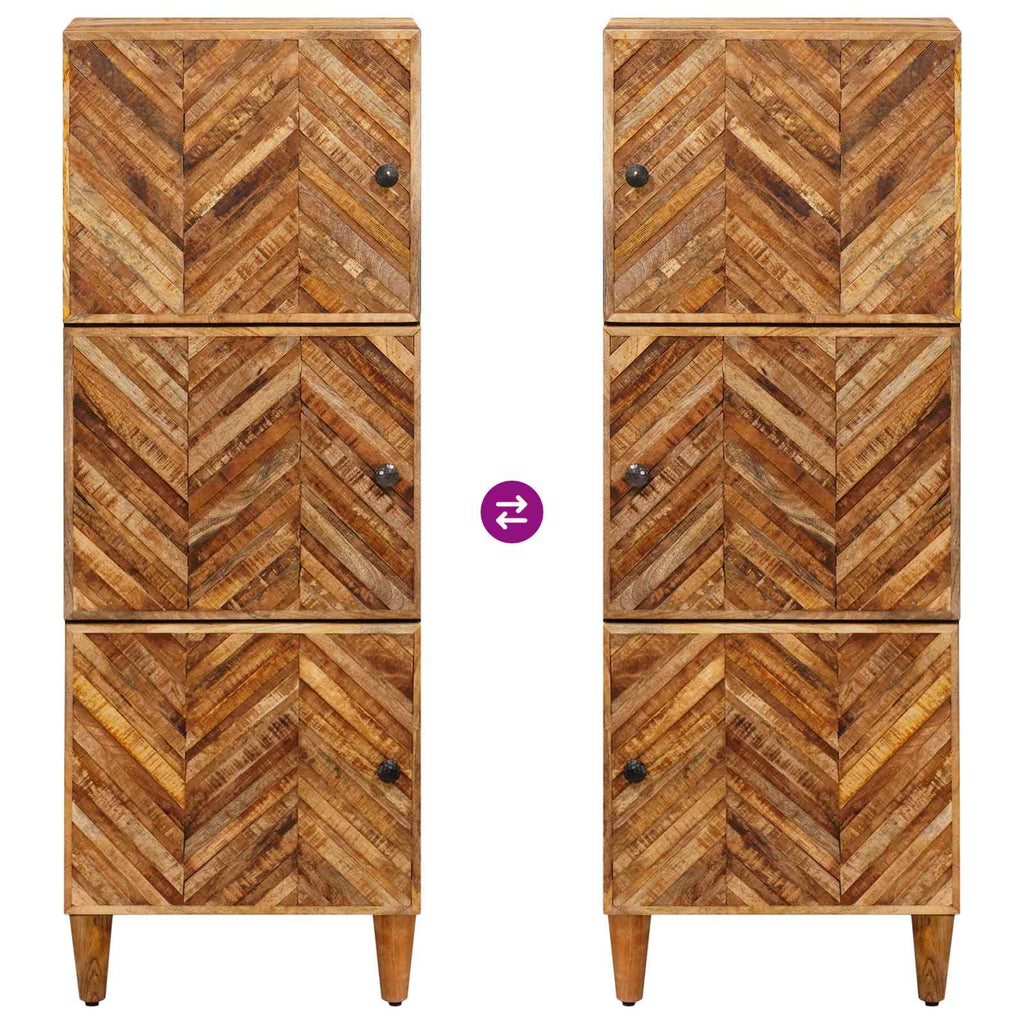 Armarios de Almacenamiento con puerta Marrón 40 x 33,5 x 110 cm