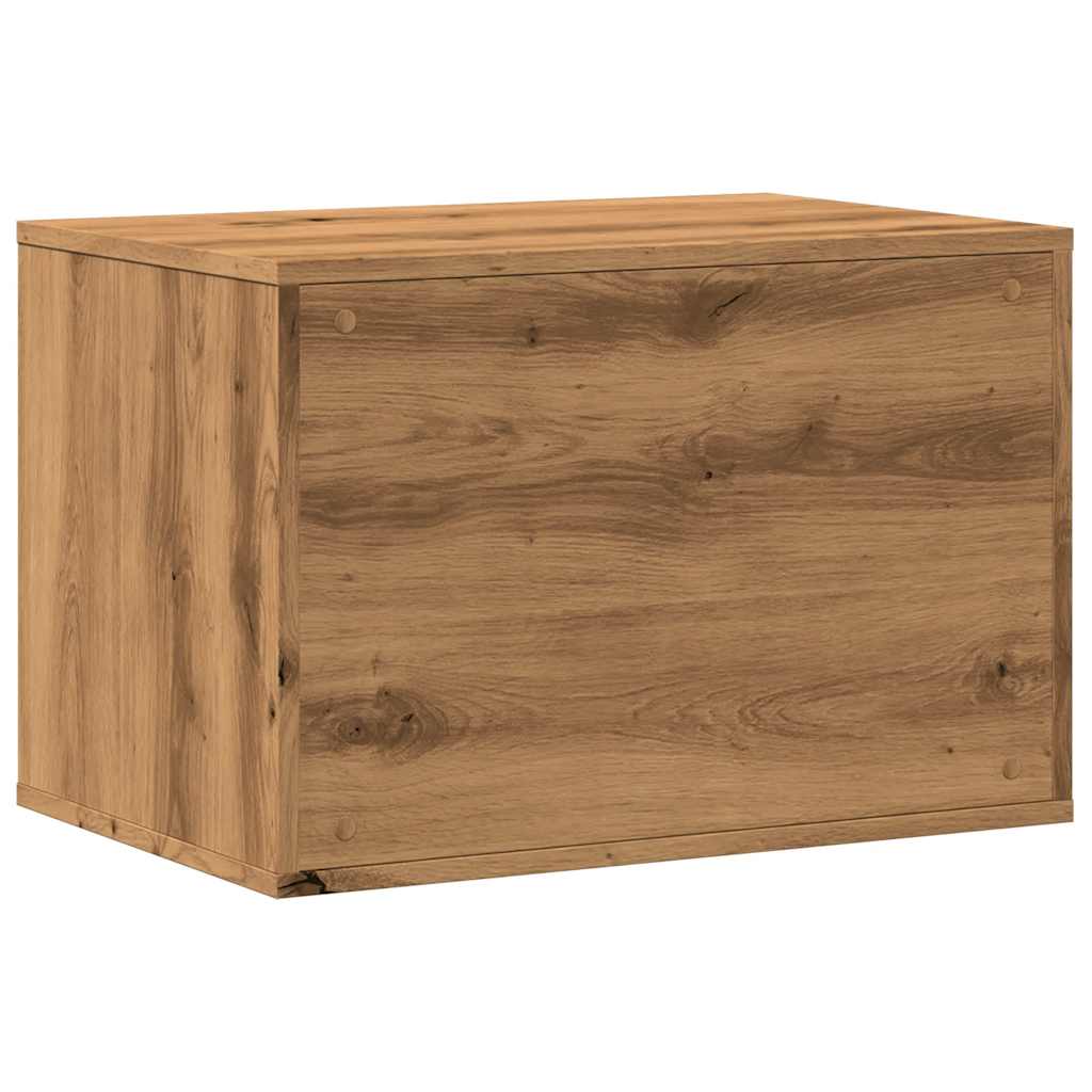 Mueble arenero para gatos madera ingeniería artisian 60x40x40cm