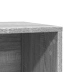 Mueble arenero para gatos madera gris Sonoma 80x50x45 cm
