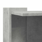 Mueble arenero de gatos madera gris hormigón 42x42x51 cm