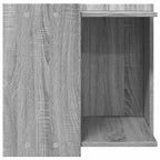 Mueble arenero para gatos madera gris Sonoma 53x53x51 cm
