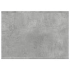 Mueble arenero de gatos madera gris hormigón 47x59x42 cm
