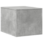 Mueble arenero de gatos madera gris hormigón 47x59x42 cm