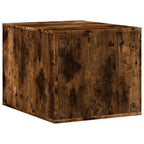 Mueble arenero para gatos madera roble ahumado 47x59x42 cm