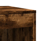 Mueble arenero para gatos madera roble ahumado 47x59x42 cm