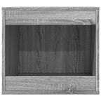 Mueble arenero para gatos madera gris Sonoma 47x59x42 cm