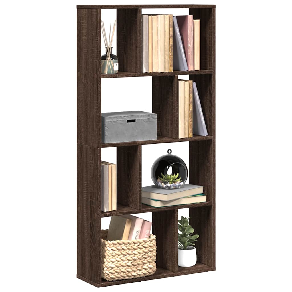 Estantería de madera de ingeniería blanco 72x20x120,5 cm