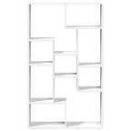 Estantería de madera de ingeniería blanco 72x20x120,5 cm