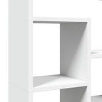 Estantería de madera de ingeniería blanco 72x20x120,5 cm