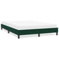 White bed frame without mattress 180x200 cm engineered wood