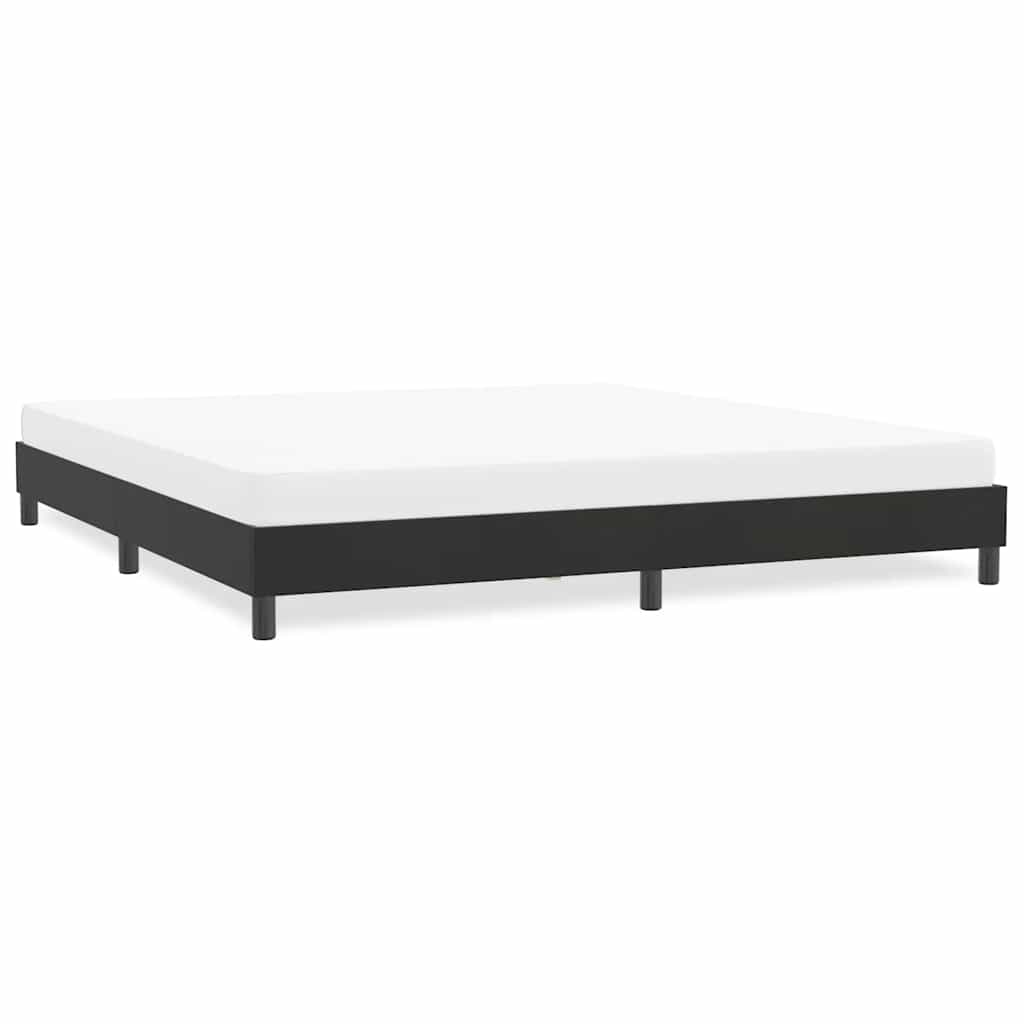 Cama sin colchón blanca 180x200 cm madera de ingeniería