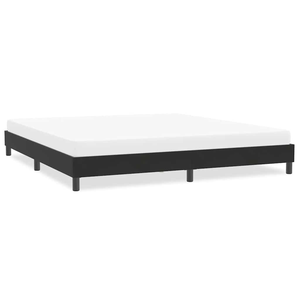 Cama sin colchón blanca 180x200 cm madera de ingeniería