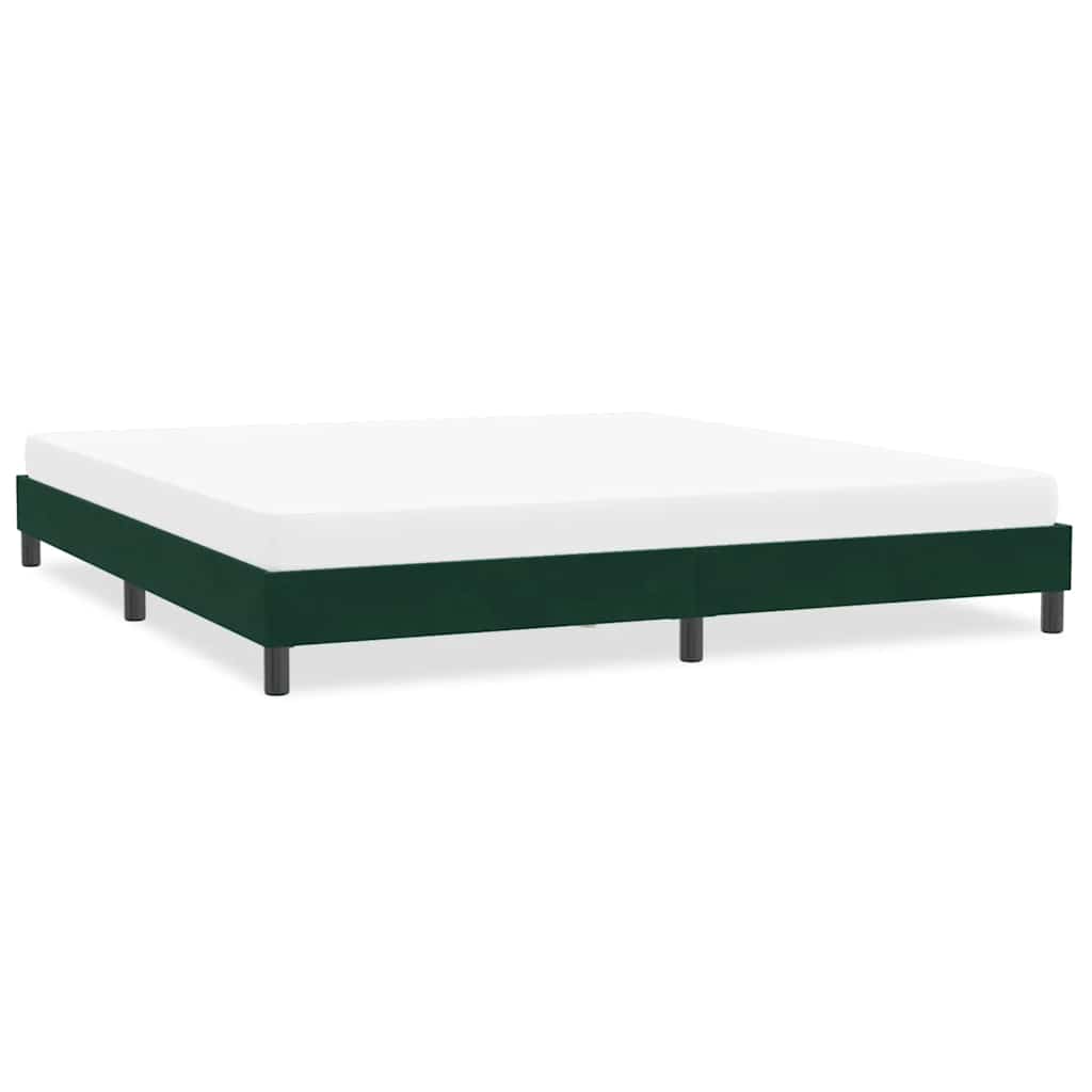 Cama sin colchón blanca 180x200 cm madera de ingeniería