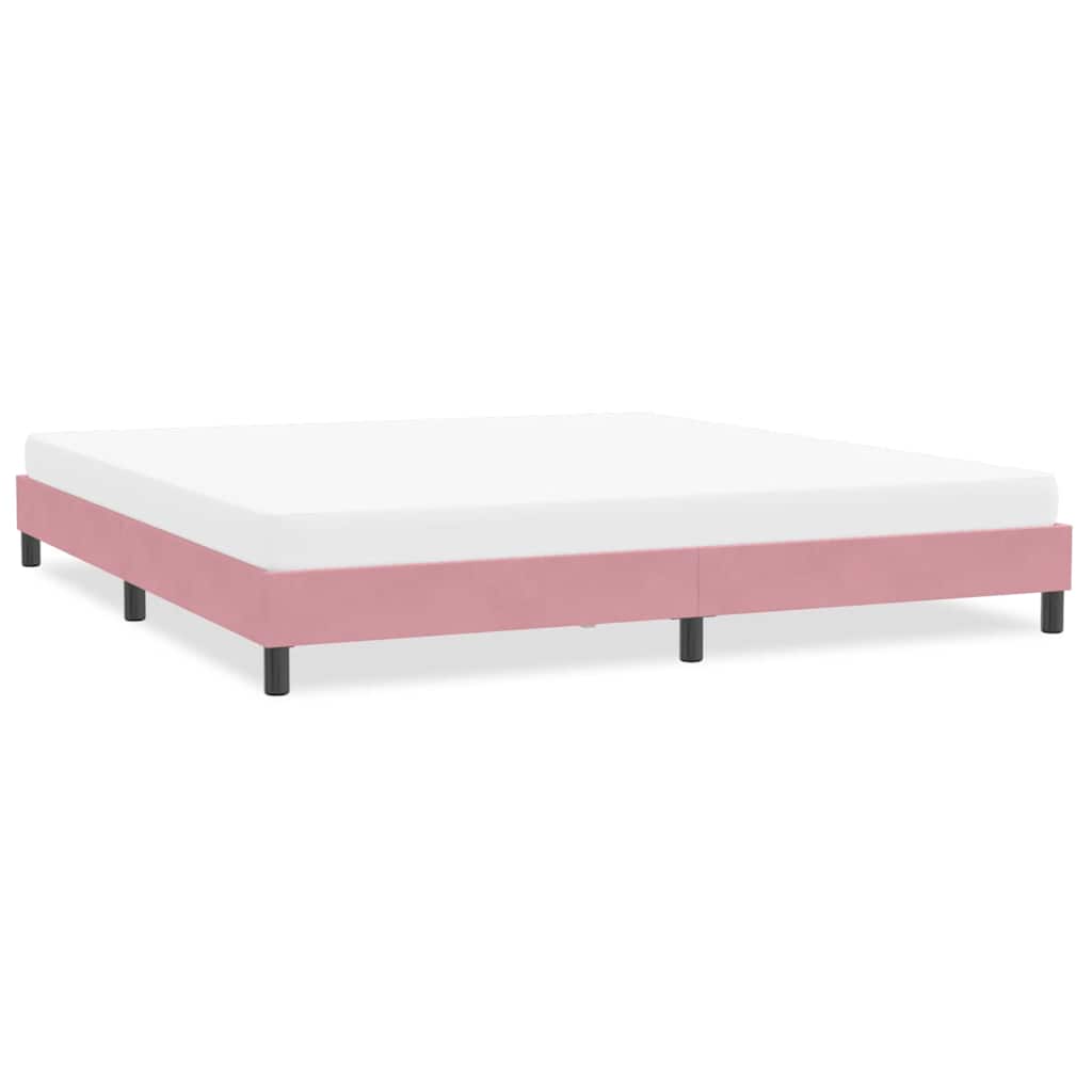 Cama sin colchón blanca 180x200 cm madera de ingeniería