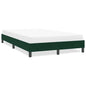 White bed frame without mattress 180x200 cm engineered wood