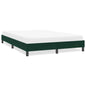 White bed frame without mattress 180x200 cm engineered wood