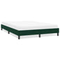 White bed frame without mattress 180x200 cm engineered wood