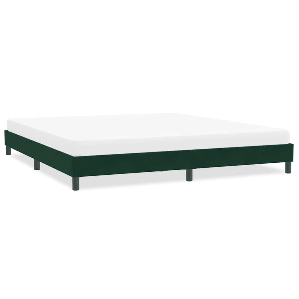 Cama sin colchón blanca 180x200 cm madera de ingeniería