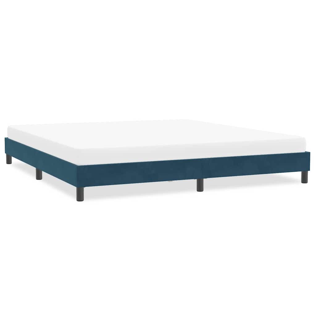 Cama sin colchón blanca 180x200 cm madera de ingeniería