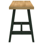 Escritorio NOAIN patas en A madera maciza pino 120x50x75 cm
