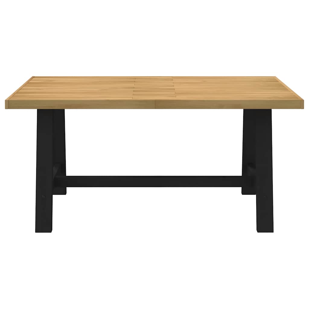 Mesa comedor NOAIN patas forma A madera maciza pino 160x90x75cm