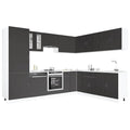 Mueble de cocina Porto 14 piezas artesanal roble