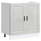Mueble Bajo para Fregadero con almacenamiento Porto 2 pcs Gris
