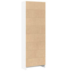 Estantería de madera de ingeniería blanca 60x24x176 cm