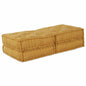 Unidad de Sofá Modular 2 pcs Amarillo 140 x 70 x 36 cm Tela