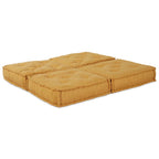 Unidad de Sofá Modular 2 pcs Amarillo 140 x 70 x 36 cm Tela