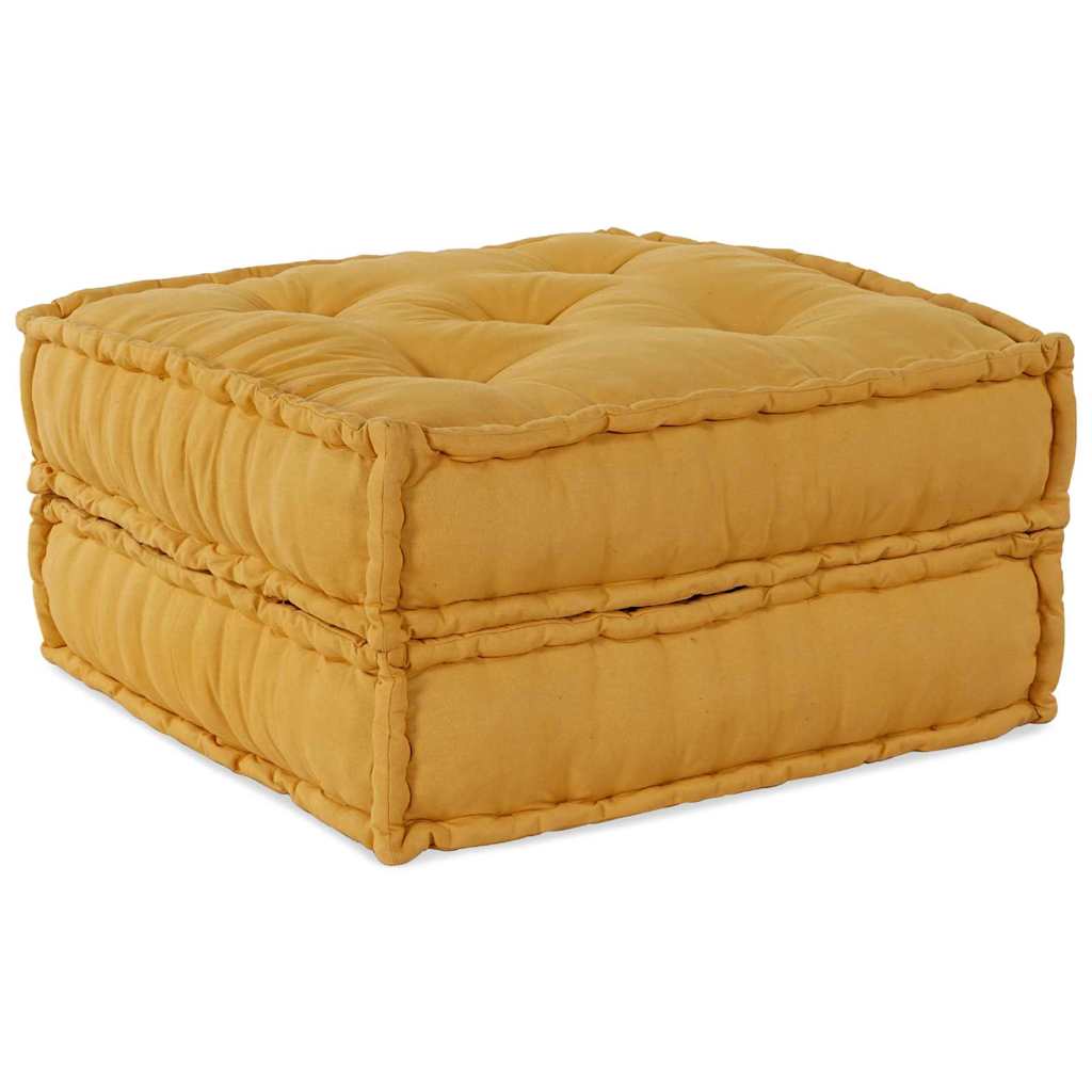 Unidad de Sofá Modular 2 pcs Amarillo 140 x 70 x 36 cm Tela
