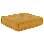 Unidad de Sofá Modular 2 pcs Amarillo 140 x 70 x 36 cm Tela