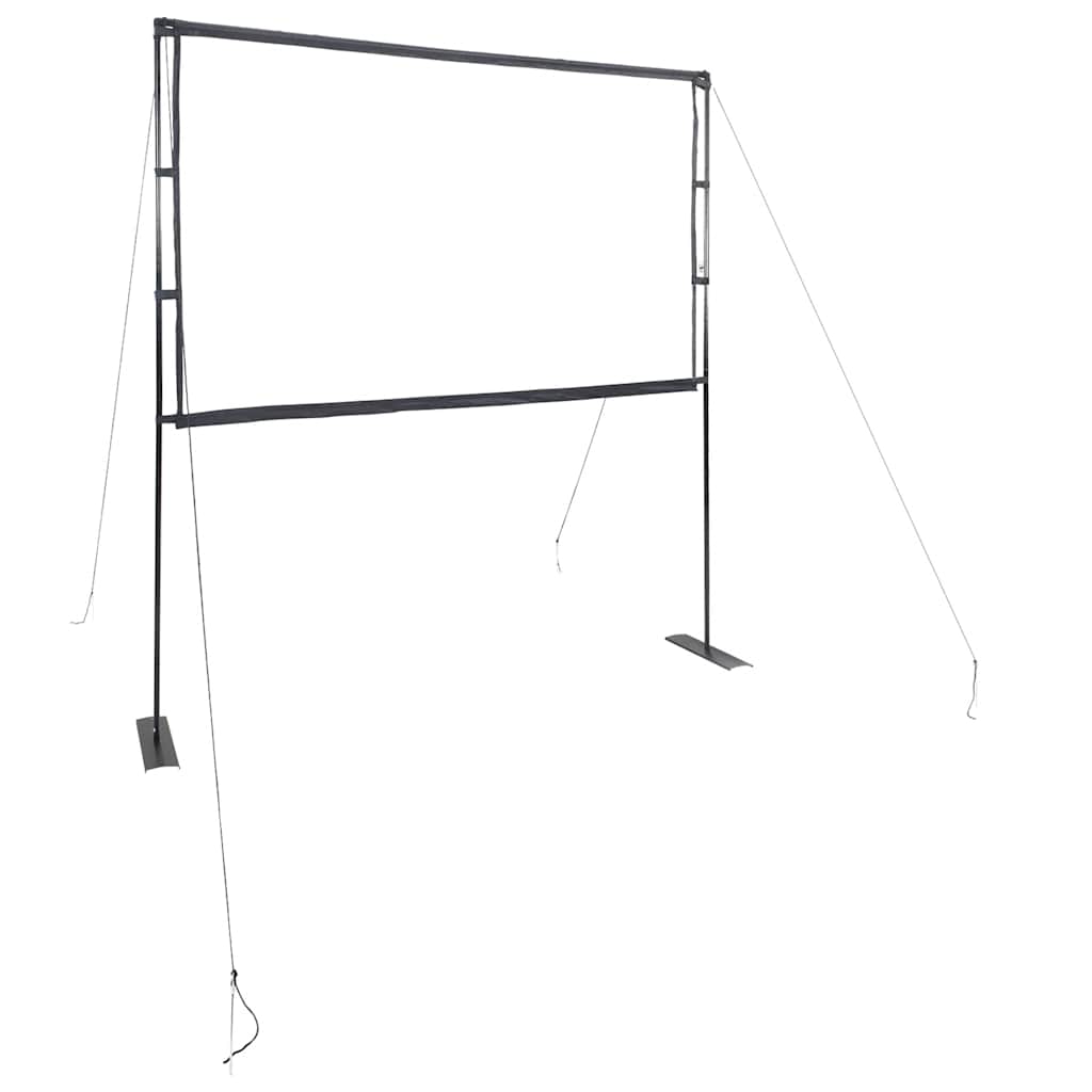 Wall-mounted projection screen 100 inches 4:3