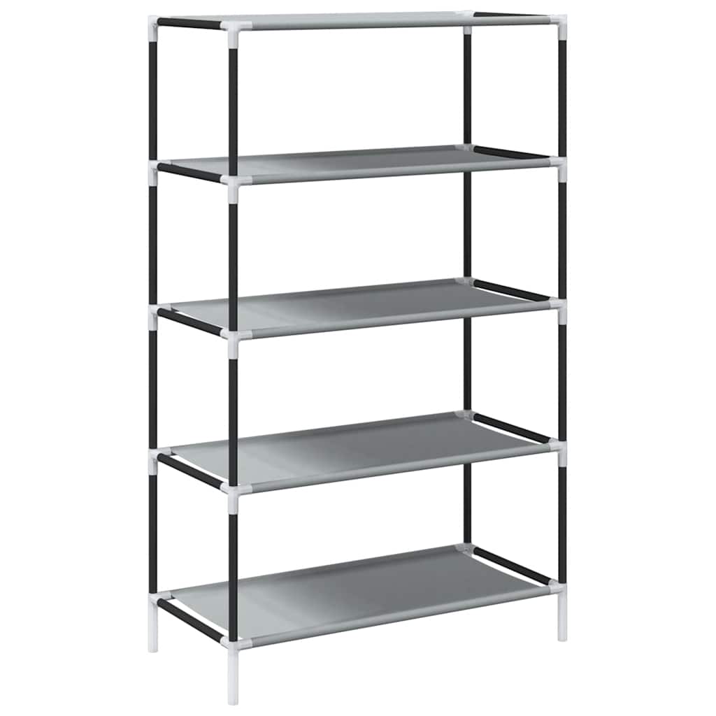 Zapatero gris 60,5x30x97 cm tejido no tejido