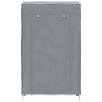 Zapatero gris 60,5x30x97 cm tejido no tejido