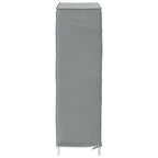 Zapatero gris 60,5x30x97 cm tejido no tejido