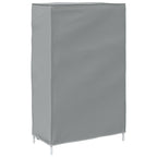 Zapatero gris 60,5x30x97 cm tejido no tejido