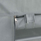 Zapatero gris 60,5x30x97 cm tejido no tejido