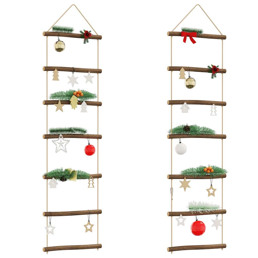 Decoração de Parede em Forma de Escada 50x150 cm Ramo Natural