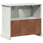 Mueble de lavabo con estante VIGO y Antiguo 68 x 34 x 59 cm