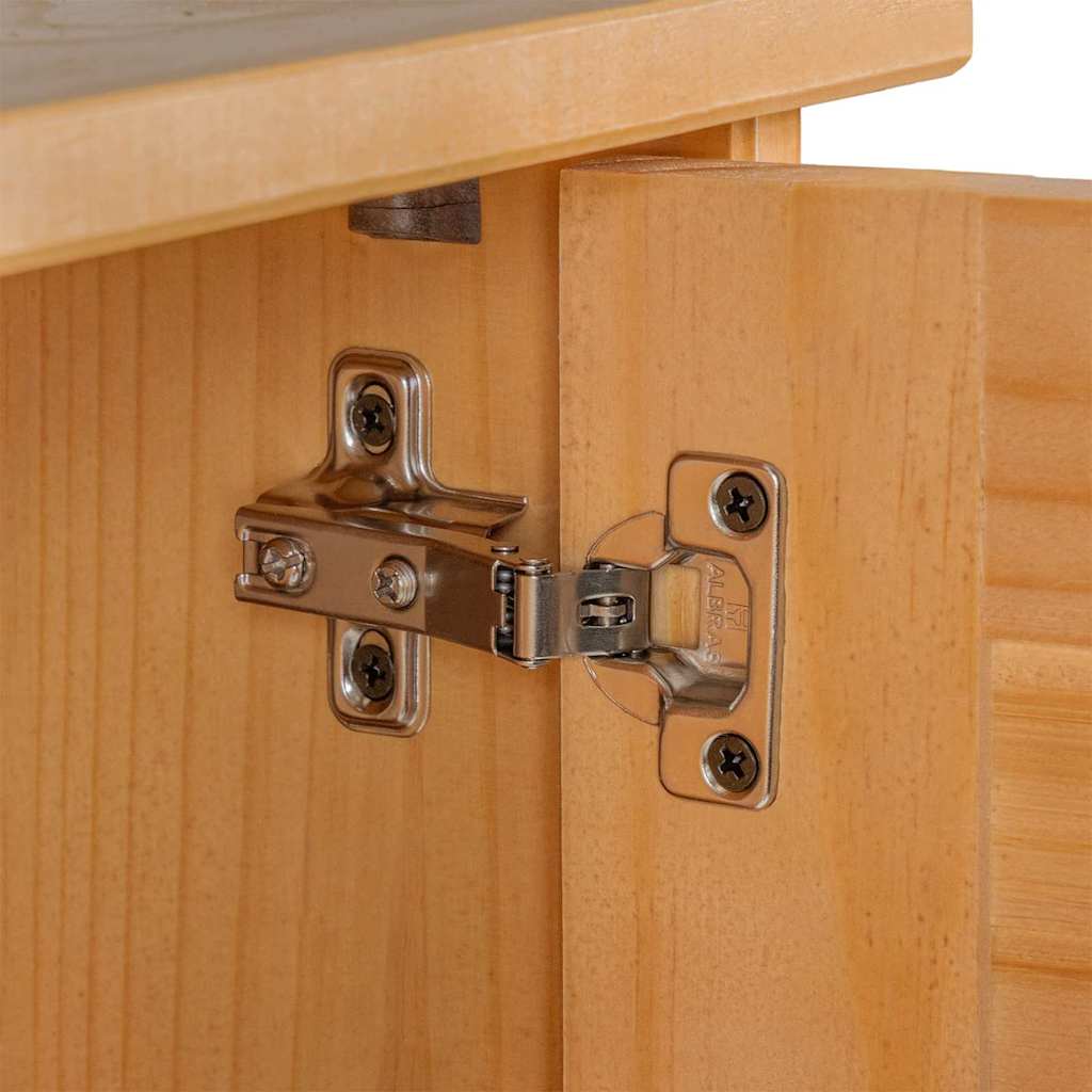 Mueble de Cuarto de Baño con estante VIGO Marrón y Marrón Miel