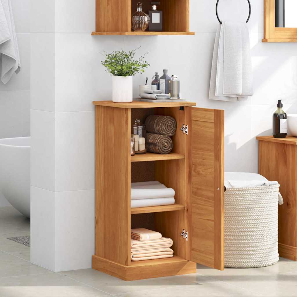 Mueble de Cuarto de Baño con estante VIGO Marrón y Marrón Miel